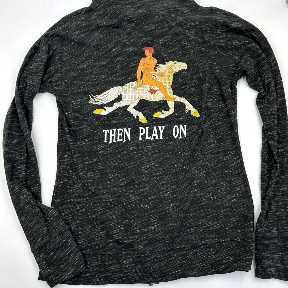 Mick Fleetwood Zip Hoodie Then Play on Size Small